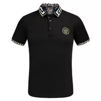 versace tee shirt cotton 1969 italia badge check flower